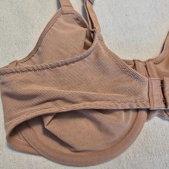 Wacoal Womens Nude Tan Minimizer 38DD Visual Effects Like New Bra #857210 Pretty - Picture 8 of 14